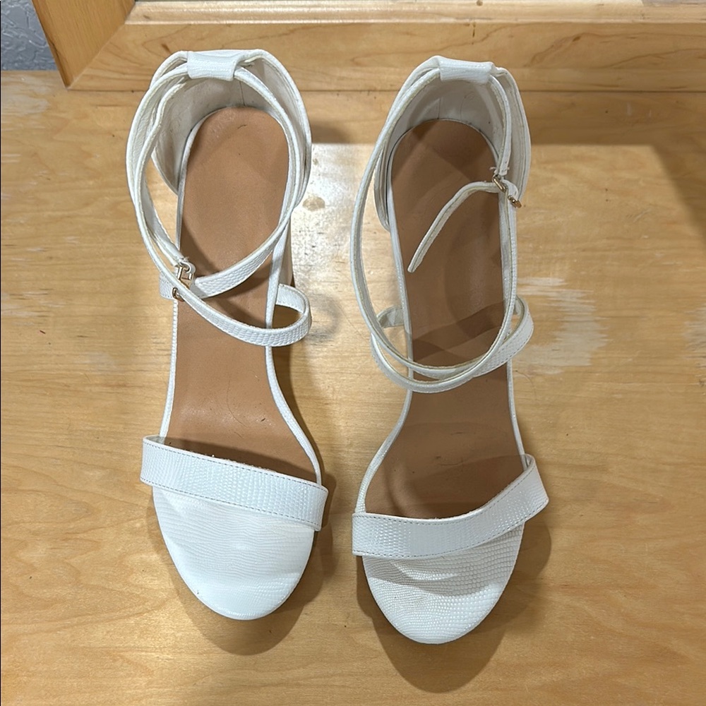 Elegant White Women's Sandals